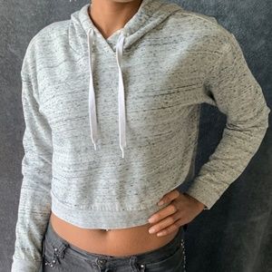 H&M Divided Short Cropped Hoodie Size M